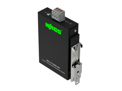 Wago switch til DIN-skinne med 5 porte 100Base-TX