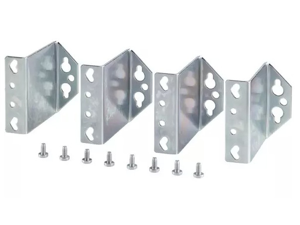 Vægbeslag for MiMR Dybde 100mm Sæt á 4 stk.