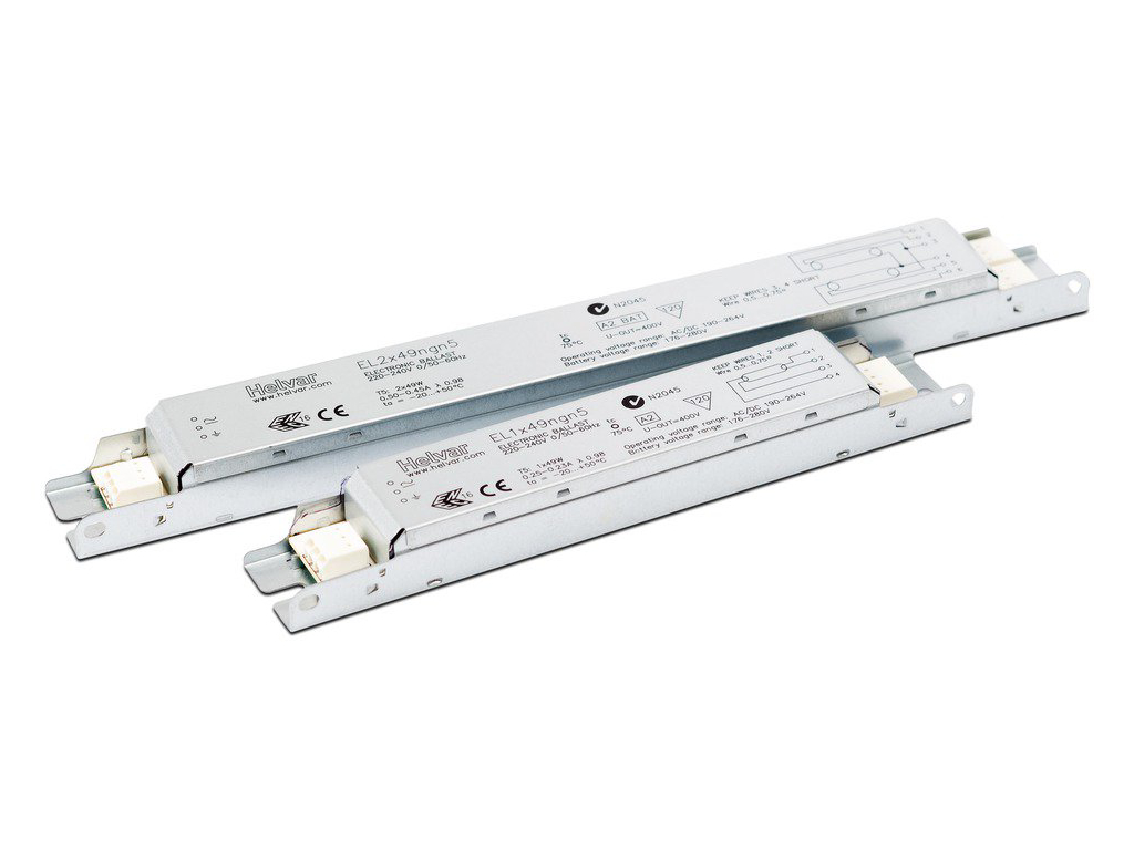 Helvar elektronisk forkobling EL3/4x14ngn5 (ON/OFF)