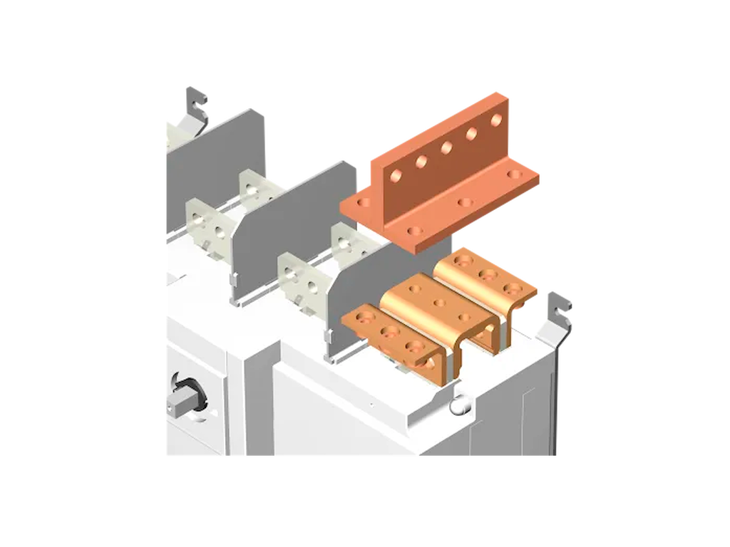 Socomec afstandsstykke - Beslag 1P til SIRCO/SIRCOVER/ATyS