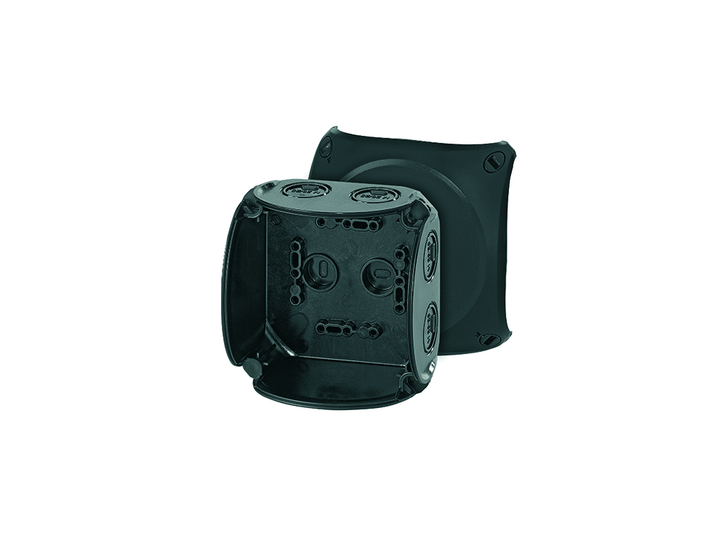 KVIK 104x104mm Sort M20-25 