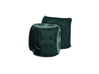 KVIK 104x104mm Sort M20-25 