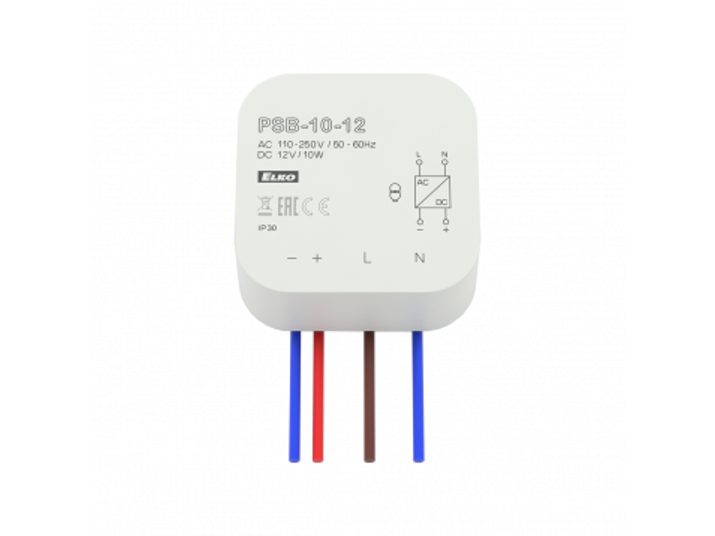 ELKO EP stabiliseret strømforsyning 12V/10W