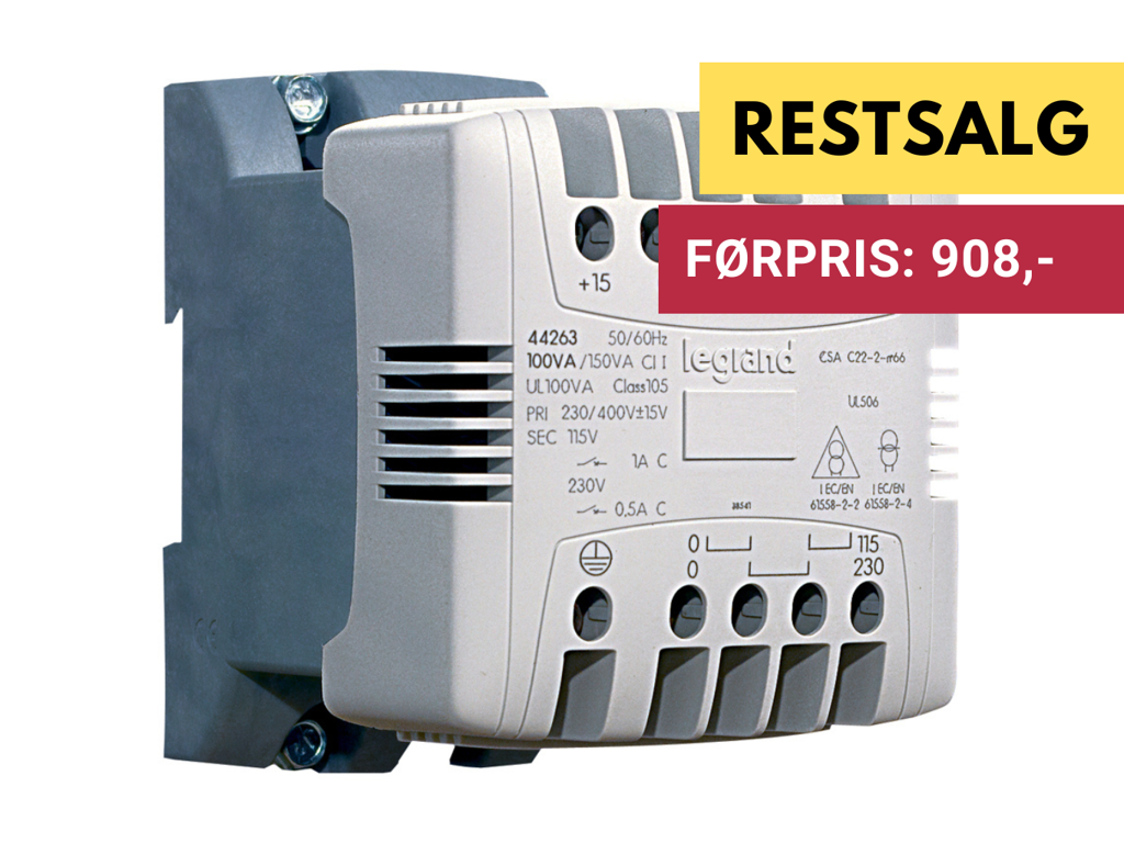 Transf. 230/400V-115/230V 100VA