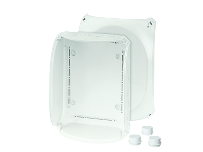 Forgreningsdåse uden klemmer, 225x295x122 mm, IP66 - Grå