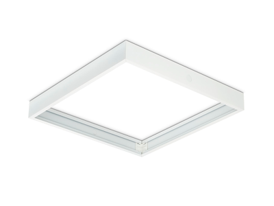 Ledinarie/CoreLine påbygningsramme RC159Z, 616x616x79 mm - Hvid