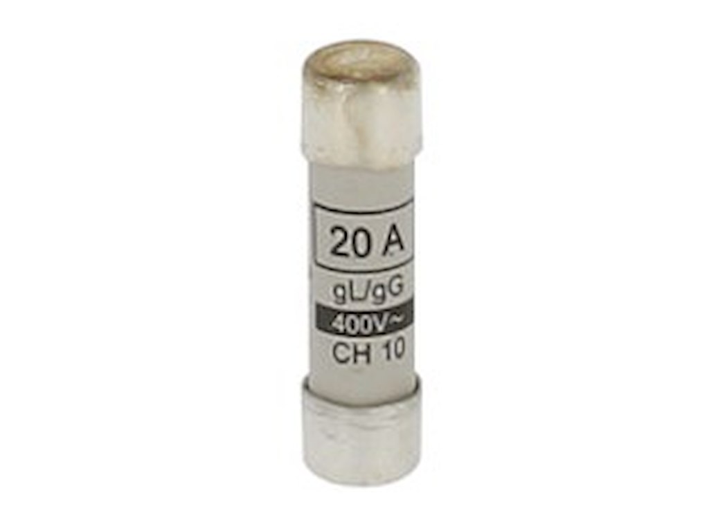 Cylindersikring 10X38 20A gL/gG 400V