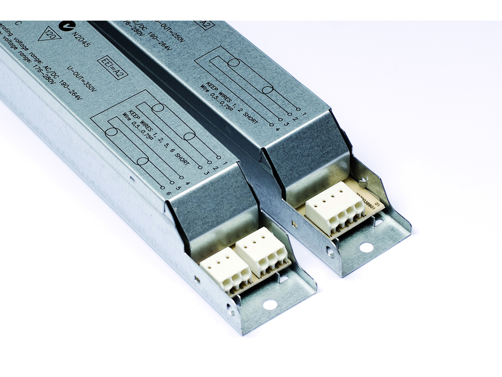 Helvar elektronisk forkobling EL3/4x18ngn (ON/OFF)