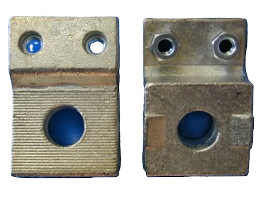 Hensel kontaktplade med 15,5mm forbindelse