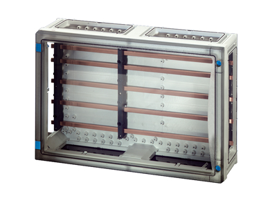 Hensel ENYSTAR kasse med skinnefelt Cu 5P 250A, 360x540x163 mm