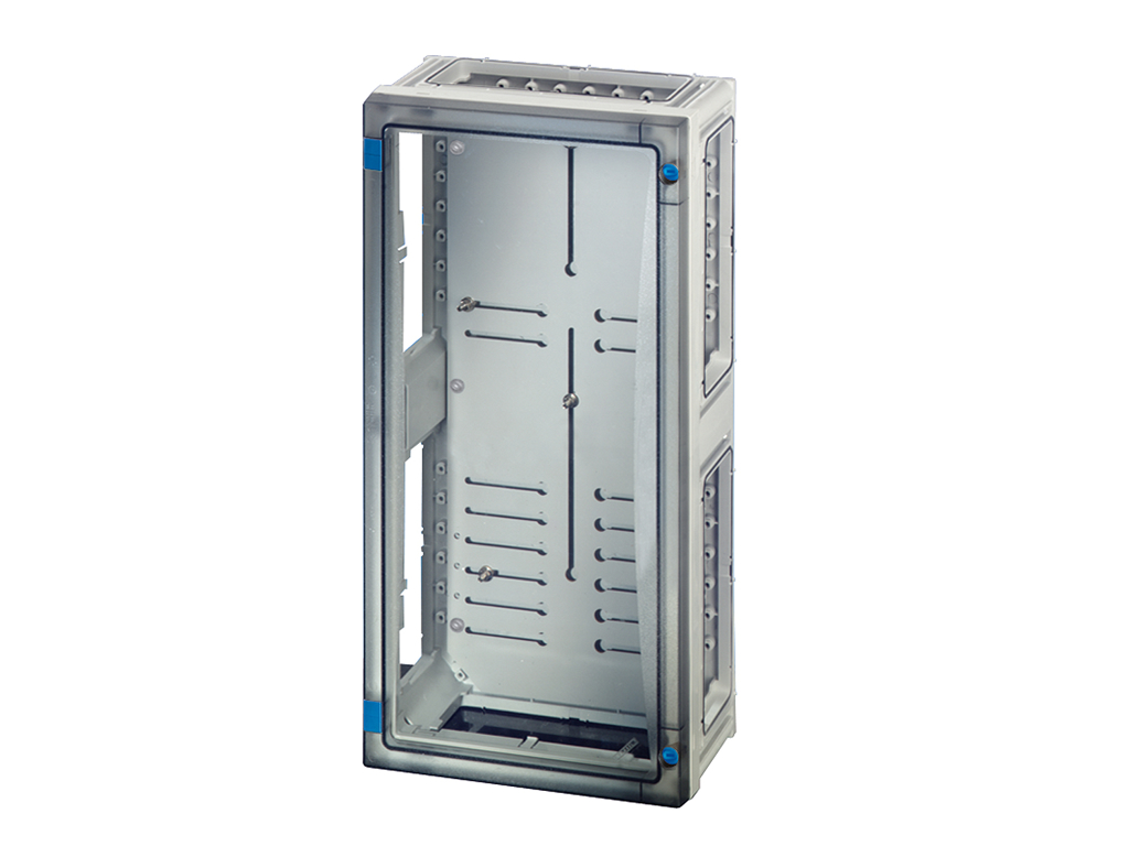 Hensel ENYSTAR målerkasse med 2 stk. fastgørelsesbeslag