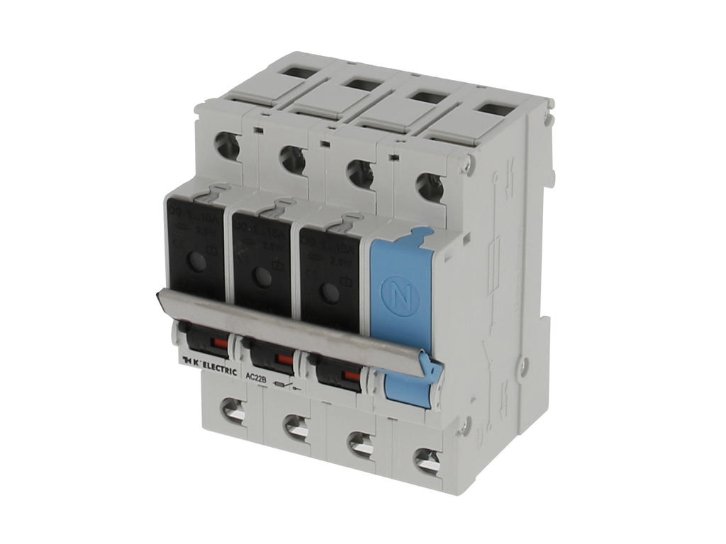 TYTAN® I Gruppeafbryder inkl. sikringsskuffer 2-16A, 3P+N