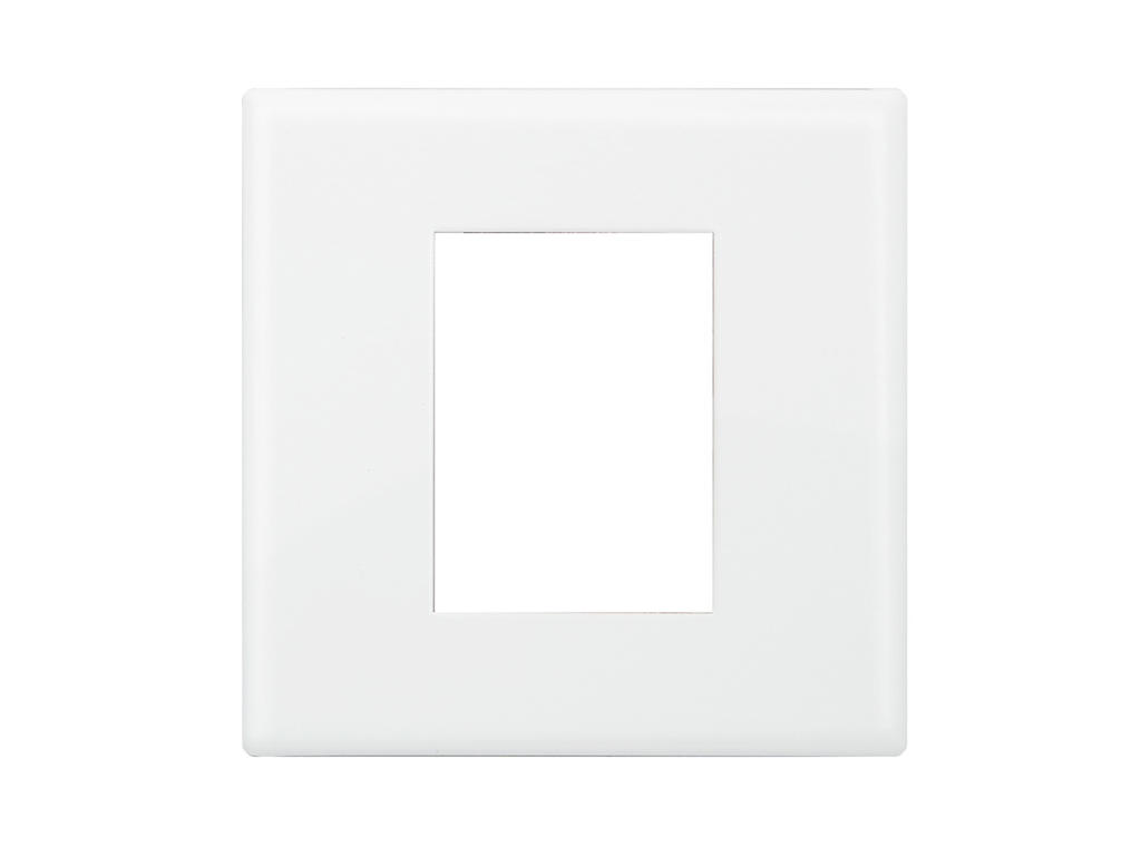 Helvar Digidim 234S ramme 1M - Hvid metal