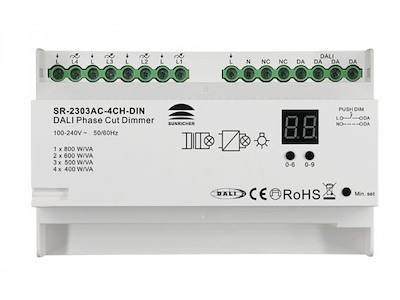 Dali lysdæmper DD1600 4-kanal