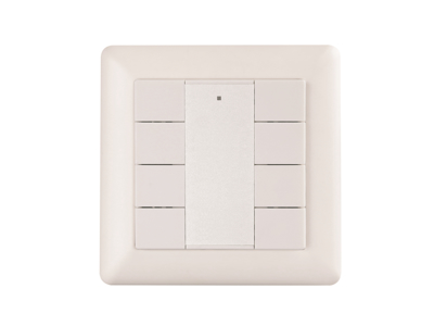 Helvar DALI-2 148WD2 panel med 8 tryk - Hvid