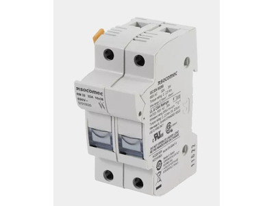 Socomec RM sikringsholder til 10x38 sikring, 2-polet 32A