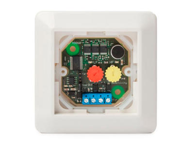 AD260 ekstern mikrofon, plast - Hvid