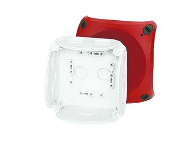 Forgreningsdåse til nødbelysning, 104x104x70 mm