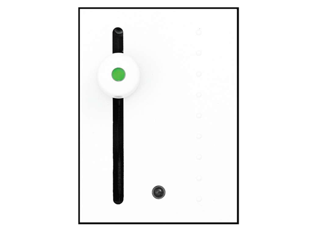 Helvar DALI-2 110 enkelt slider - Hvid