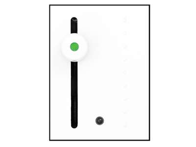 Helvar DALI-2 110 enkelt slider - Hvid