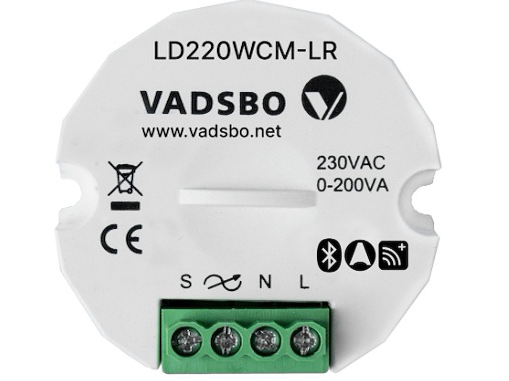 Casambi lysdæmper LD220WCM-LR