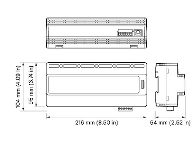 Dynalite DDBC320-DALI-2 Multimaster controller m. 3 Dali busser.