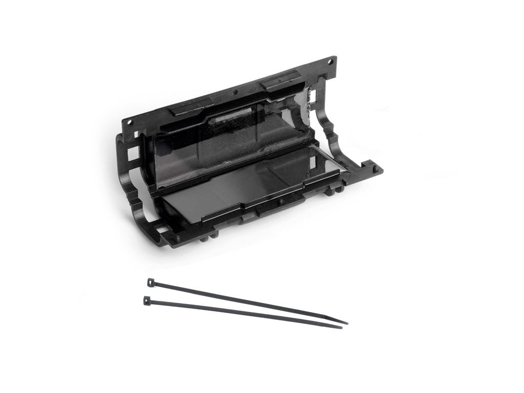 Raytech samledåse med gel, 150x56x30 mm, IPX8 - Sort