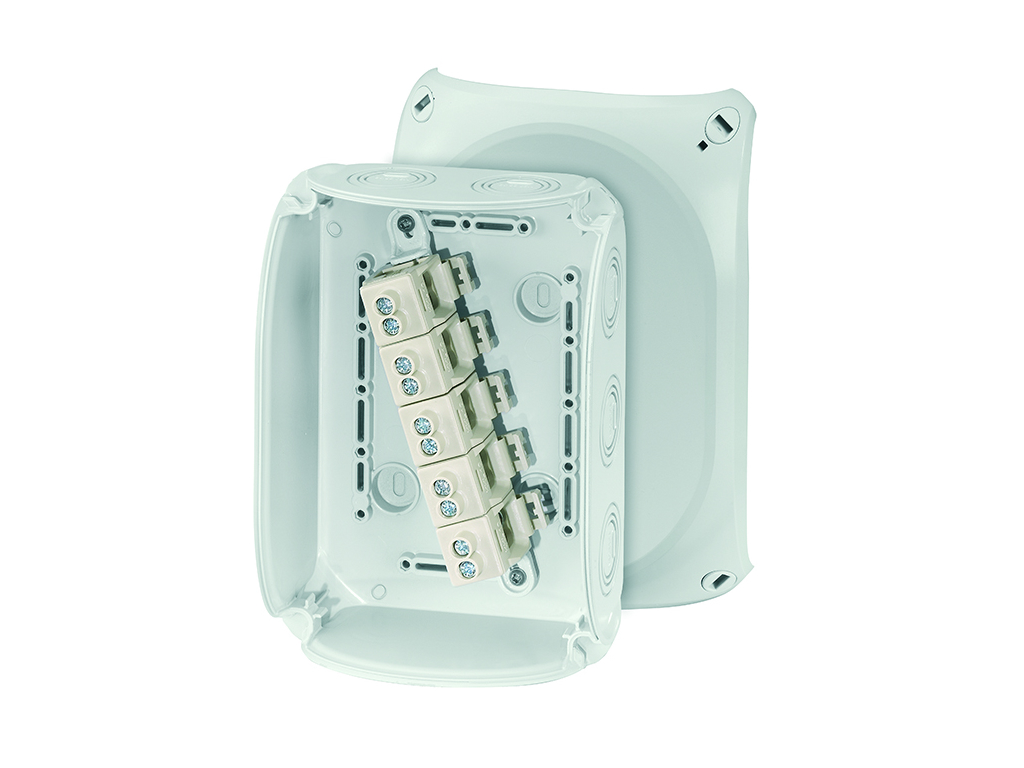 KVIK 180x130mm Grå M20-32 5x4-10mm² 