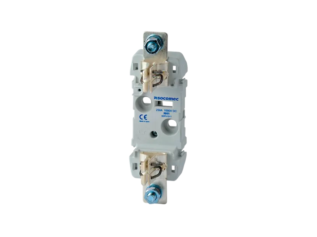 Socomec sikringsholder til NH1 gPV sikringer, 1P 200A, 1000VDC