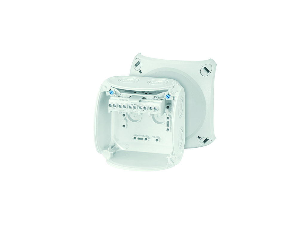 KVIK 104x104mm Grå M20-25 5x1,5-4mm² 