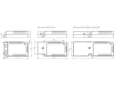 Helvar LED driver LC45SE-DA-600-1050 (DALI-2)