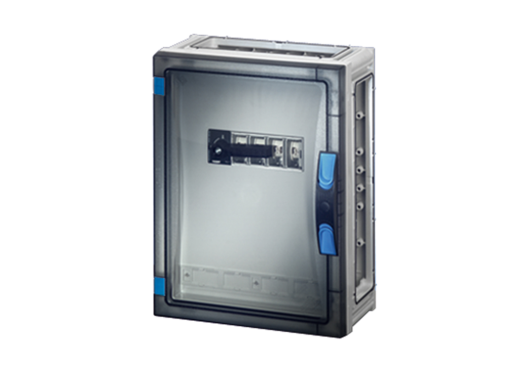 Hensel ENYSTAR kasse med skillesikring + sikringsafbryder 160A, 4P PE