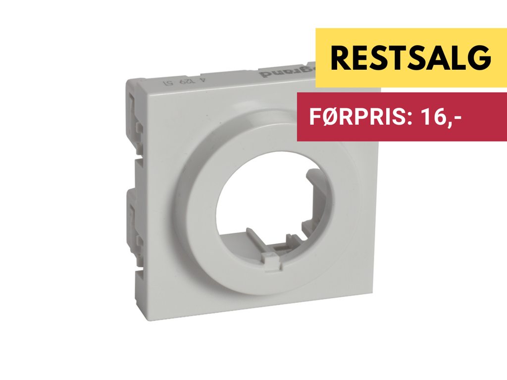 Osmoz DIN-skinne dækplade tom Ø22,5