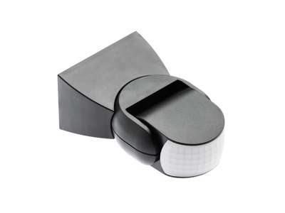 PIR sensor CR-9 (230V, 180°, Ø2-8m) IP65 - Sort