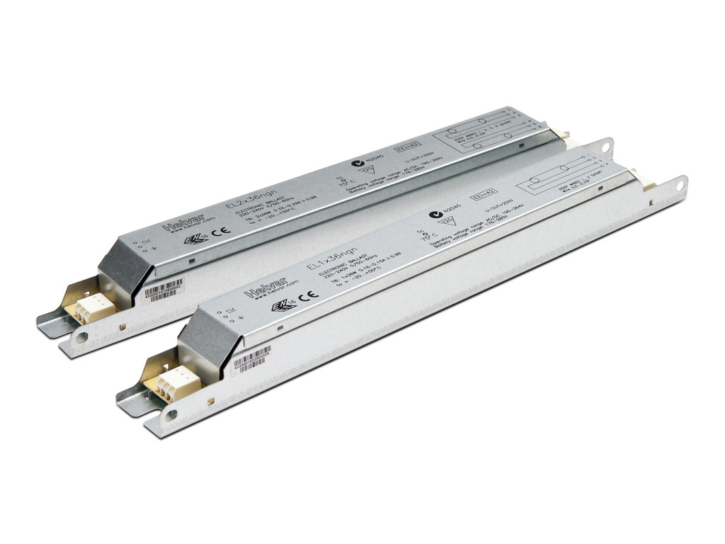 Helvar elektronisk forkobling EL2x36ngn (ON/OFF)