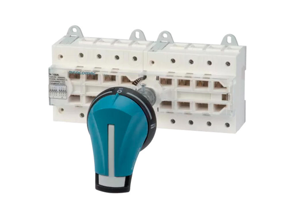 Socomec SIRCO VM1 manuel omskifter I-0-II, 3P 63A