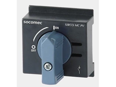 Socomec håndtag til direkte betjening sort (SIRCO MC/PV)