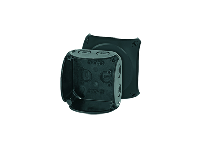 KVIK 93x93mm Sort M20 