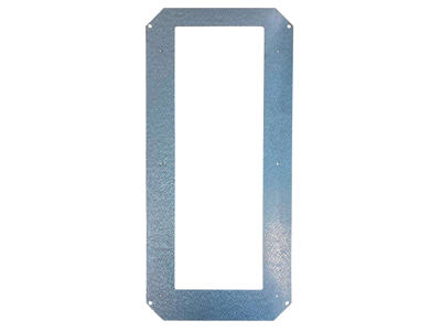 Plade til LK målerramme til Mi kasse 4 - 265x565x2 mm