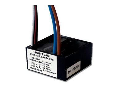 Casambi LIGA.AIR:TAST4.240 4-tast inputmodul, 110-240V