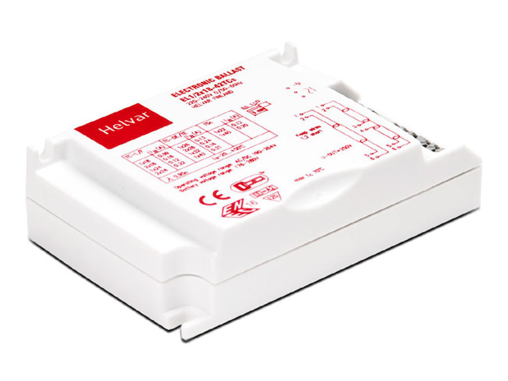 Helvar elektronisk forkobling EL1/2x18TCs (ON/OFF)