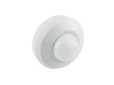 PIR sensor CR-19 (230V, 360°, Ø20m) IP44 - Hvid
