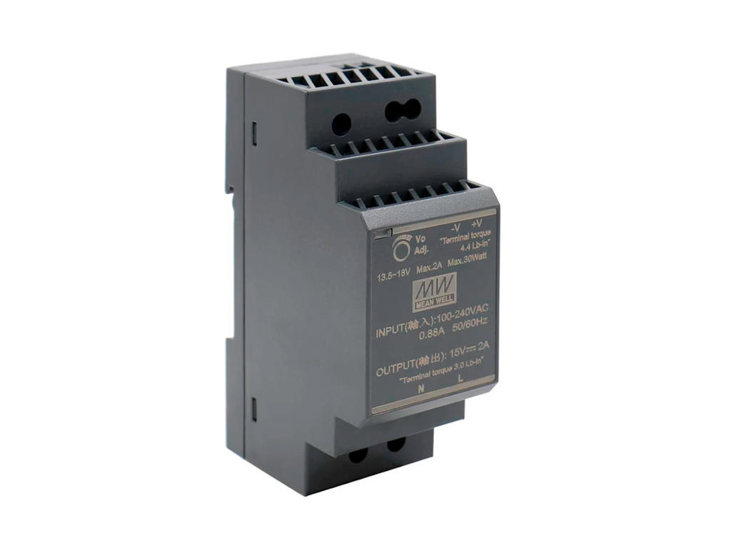 Strømforsyning 24VDC 1500mA