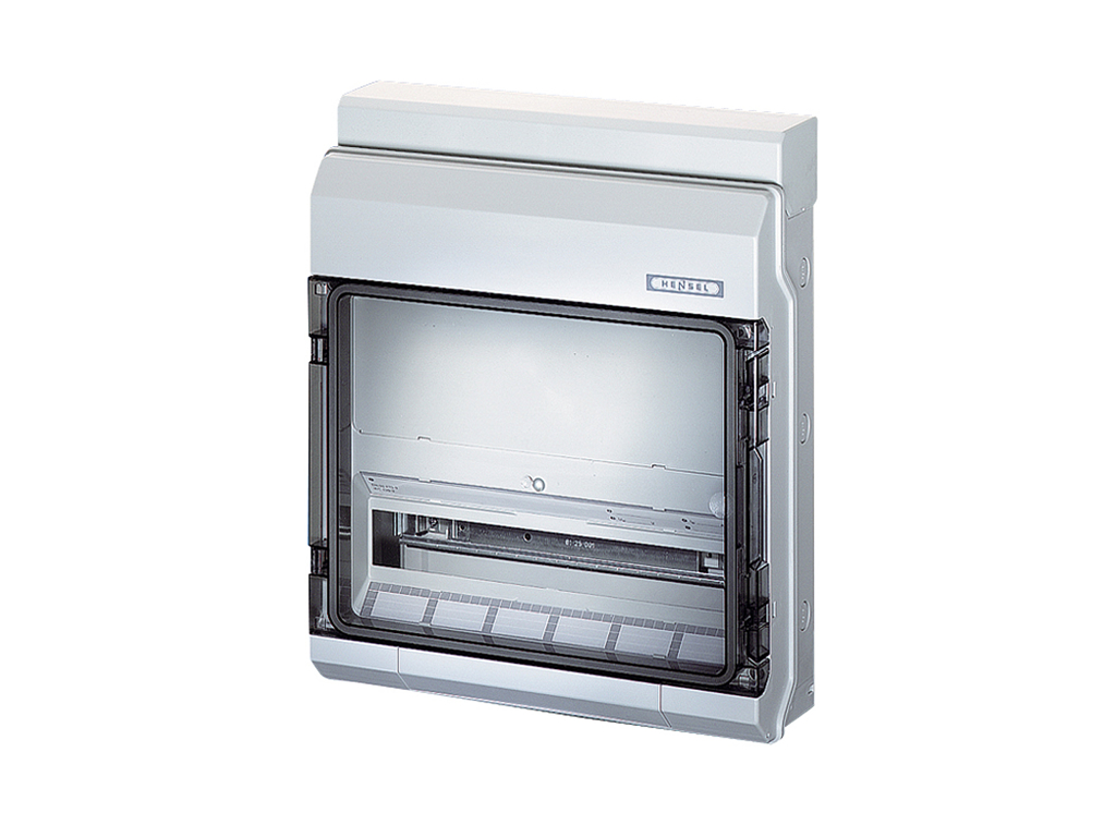 Hensel KV 'EXTRA' gruppetavle 18 moduler (1x18) - IP65