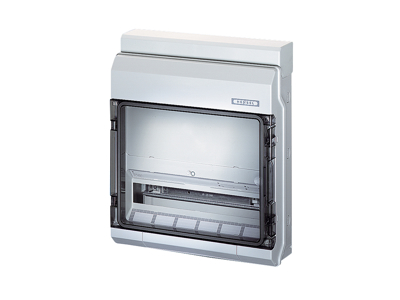 Hensel KV 'EXTRA' gruppetavle 18 moduler (1x18) - IP65