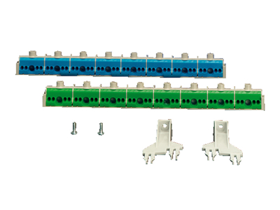 ENYSTAR FIXCONNECT PE- og N-terminal til 3x17 moduler