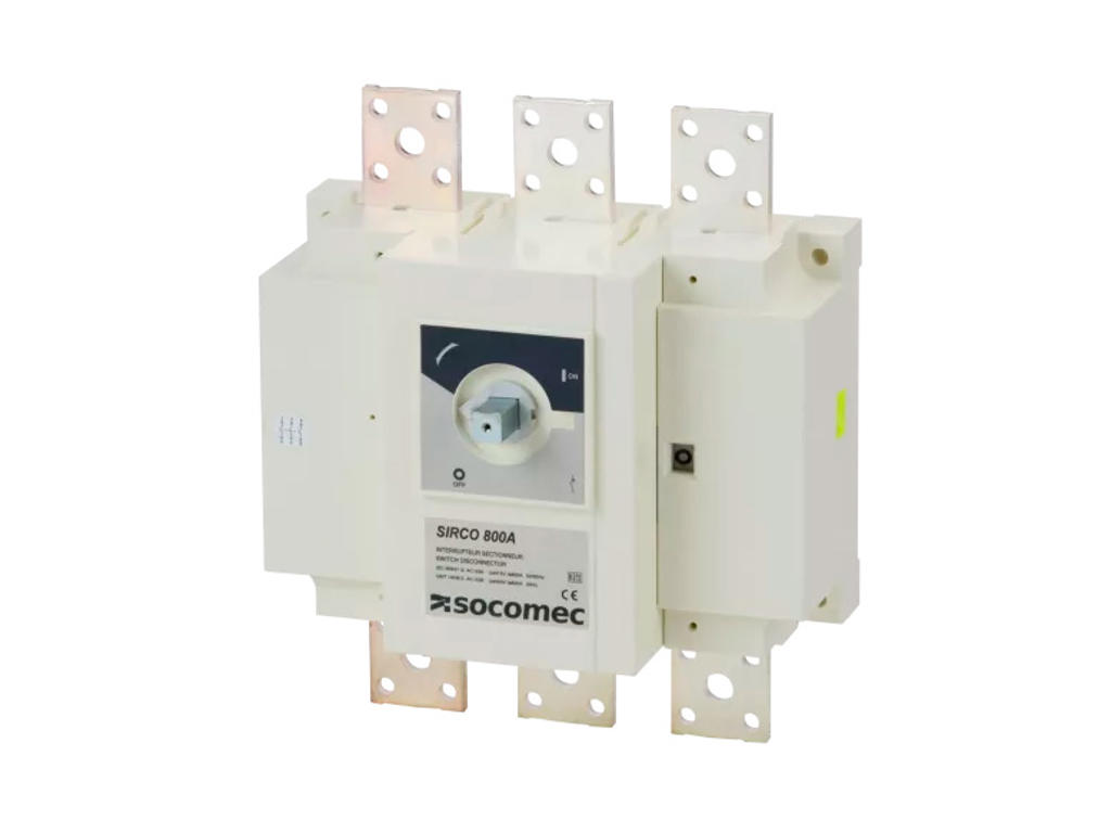 Socomec SIRCO lastbryder 415VAC / 500VDC, 3P 800A
