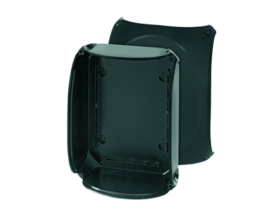 KVIK 295x225mm Sort Glat 