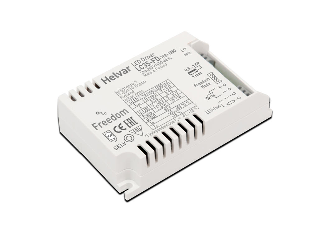 Helvar Freedom driver LC35-FD-700-1050