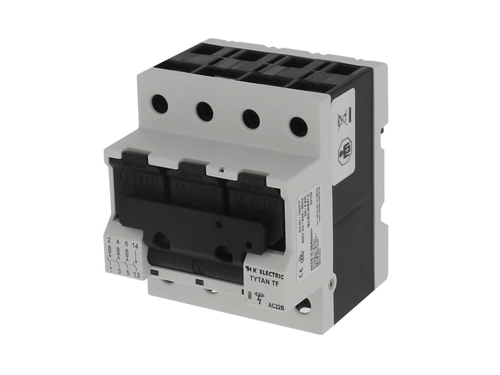 TYTAN® T Gruppeafbryder med hjælpekontakt 3P, 4M